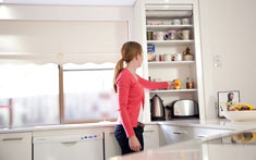 Kitchen Cupboard Doors And Pantry Doors That Roll Up Tambortech